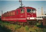 155 195 im Mai 2000 im Bh Leipzig Hbf West.