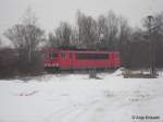 155 218 auf den Weg zu ihrem Abstellort am 6.2.10