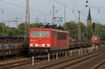 155 241-3 rangiert Lz in Mlheim Styrum am 11.08.09