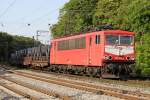 Die 155 214-0 in Duisburg Neudorf am 28,05,10