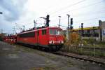 155 081-3 in Lehrte, am 26.10.10.