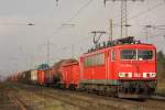 155 056-5 am 26.11.10 mit Rcklicht und Gz in Ratingen-Lintorf  Gru an den Tf!