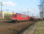 155 234-8, am 22.03.2011 in Lehrte.