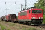 Die 155 036-7 unter Volllast durch Ratingen Lintorf am 05.05.2011