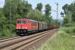 155 149-8 fuhr am 04.06.11 durch Unkel.