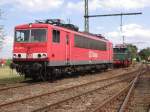 BR 155+BR 254 im SEM Hilbersdorf zum Heitzhausfest 2005