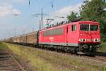 Die 155 104-3 in Ratingen Lintorf am 17.08.2011