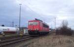 155 120-9, in Ex BW Lehrte, am 18.03.2012.