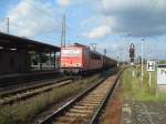 Am 26.06.2012 kam 155 194 mit einem Kalizug.