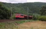 155 065-6 mit einem Tds-Ganzzug am 18.07.2012 kurz hinter Freden