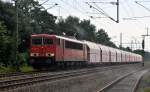DB Schenker Rail 155 253 mit Kalkzug GM 60617 Horlecke - Bremen Stahlwerke.