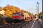 155 236-3 DB Schenker Rail in Hochstadt/ Marktzeuln am 19.10.2013.