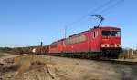 155 060 in Bad Kleinen am 11.3.14