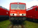 155 001-1 am 29.05.2010 beim Loktreffen in Weimar