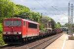 155 261-1 DB Schenker in Hochstadt/ Marktzeuln am 14.05.2014.