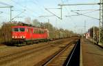 Am 07.03.2015 kam die 155 251-2 von der DB aus Richtung Magdeburg nach Niederndodeleben und fuhr weiter in Richtung Braunschweig .