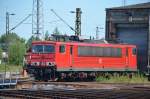 155 013-6 im Bw im Leipzig Engelsdorf 01.07.2015