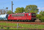 155 016-9 (250 016-3) vor Kesselwagen in Halle-Nietleben. Das ist in diesem Endbahnhof einer S-Bahn-Stichstrecke wirklich etwas Besonderes.

🧰 Cargo Logistik Rail Service GmbH (CLR)
🕓 30.4.2025 | 15:52 Uhr