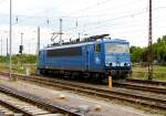 Am 28.05.2015 war die 155 045-9 von der Pressnitztalbahn in Stendal abgestellt .