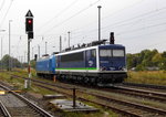Am 17.09.2016 waren die 145 030-7 und die 155 048-6 in Stendal abgestellt .