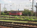 155 249-6 beim einrcken in das Bw Dresden-Friedrichstadt.27.07.07