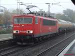 155 082 durchfhrt Wuppertal-Oberbarmen in Richtung Wuppertal Hbf am 02.11.2007