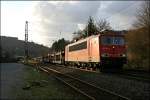 Starzug Nr.III der KBS440 ist der CSQ 60061  Audi-Express , von Emden nach Ingolstadt Nord, den die 155 033 am 03.03.2008 am Haken hat. 