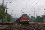 155 230-6 mit gem. GZ bei der Durchfahrt von Solingen Hbf am 17.05.2008