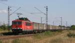 155 163-9 mit TEC 40097 (Muizen-Gallarate) -> RGN am km33,0 bei Wiesental 24.7.08