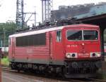 155172 wartet am 29.07.2008 im Bahnhof Vlklingen/Saar auf seinen Zug.