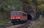 155 029-2 als Tfzf 68575 Mannheim Rbf - Bad Fr-Jagstfeld. Lok fr CS 60044 nach HEVW (auch hier danke an Frank Spohrer fr die Infos), kurz vor Heidelberg-Karlstor. 06.10.2008