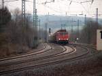 155 119-1 mit ihrem gz bei fulda richtung sden 06.12.2008