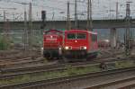 155 104 am 27.05.2009 bei der Ausfahrt aus dem Bahnhof Hagen Vorhalle