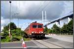 155 187-8 mit -45504- unterwegs nach Mukran.