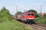 155 236-8 mit gemischtem Gterug in Limmer am 02.06.09