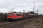 155 130-8 (Railion DB Logistics) frht am 27.