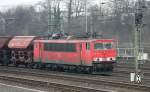 155 108-4 mit einen Gz in Fulda am 17.04.2009