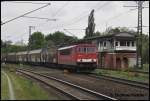 155 217-3, mit GZ in Lehrte am 17.05.2010.