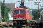 155 267-8 bei der Durchfahrt in Aachen Richtung Kln 31.8.2010