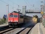 BR 155 197-7 vor Kohlependel durch Schkeuditz-West am 23.09.2010