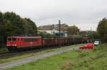 Die 155 130-8 kam am 16.10.2010 durch Leverkusen-Alkenrath.