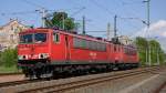 08.05.2011 BR 155066 und BR 155015 im Bf Reichenbach/Vogtl.