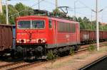 155 122 beim rangieren am 29.05.2011 in Reichenbach(Vogtl.)