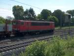 155 221-5 steht vor einen Roten Signal am 10.05.2011