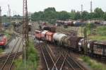 155 236-3 leistete Nachsubhilfe in Leipzig-Engelsdorf am 13.06.2011