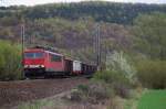 155 267 mit CS 48906 Kindberg - Bremen Grolland, am 16.04.2011 bei Freden