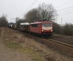 Mit dem nchsten GZ kam 155 219-9 in Ahlten durch am 15.03.2012