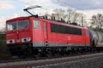 155 013-6 DB bei Redwitz am 28.04.2012.