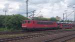 155 037-0 in Lehrte am 11.06.2012.