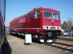 250 250-8 in Leipzig Plagwitz zu den 9. Leipziger Eisenbahntag im Museums BW Plagwitz 17.03.2012 	